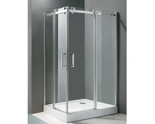 Aquatek TEKNO R24 obdĺžnikový sprchový kút 120 x 80 x 195 cm, sklo číre