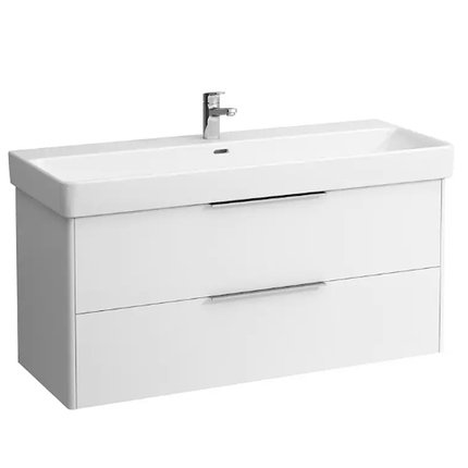 Laufen BASE skrinka pod umývadlo 115 cm, biela lesklá H4024921102611