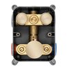 Rea LUNGO GOLD podomietkový termostatický sprchový set + box P8549