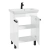 Defra Capri D65 - Kúpeľňová skrinka s umývadlom 59 x 34 cm (001-Z-06507+3032)