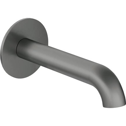 Deante SILIA výtokové rameno na vaňu a umývadlo 14,7 cm, titanium NQS_D80K