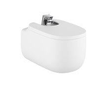 Roca Beyond bidet závesný s otvormi na bidetový poklop 58 x 39,5 cm A3570B6620