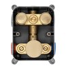 Rea LUNGO GOLD BRUSH podomietkový termostatický sprchový set + box P8551