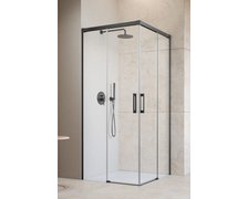 Radaway IDEA BRUSHED GUNMETAL KDD obdĺžnikový sprchový kút 120 x 90 x 205 cm 387064-92-01L+387060-92-01R