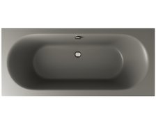 Excellent Oceana SLIM – Obdĺžniková akrylátová vaňa do kúpeľne 170 × 75 cm, sivý mat (WAEX.OCE17CMMS)