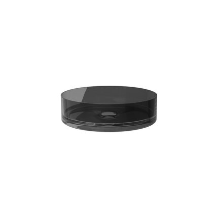 Besco ENYA CARBON GREY umývadlo na dosku 36 x 36 cm #UME-36-CGB