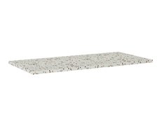 Kúpeľňová mramorová doska TERRAZZO na skrinku 100,8 x 46 cm RE051000036630