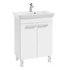 Defra Capri D65 - Kúpeľňová skrinka s umývadlom 59 x 34 cm (001-Z-06508+3032)