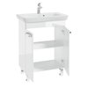 Defra Capri D65 - Kúpeľňová skrinka s umývadlom 59 x 34 cm (001-Z-06508+3032)