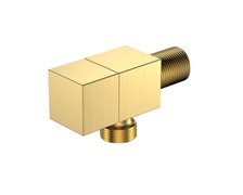 Avapax CUBE uhlový ventil 1/2" x 3/8", brúsená zlatá AOCU211211