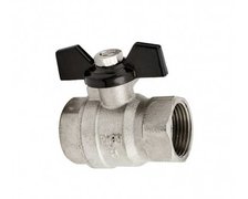 Land Tytan guľový ventil s ucpávkou a motýlikom 1/2" ZKWMD-PP-15