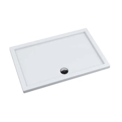 Home SLIM obdĺžniková sprchová vanička 80 x 100 x 5 cm, biela AQ.201-303002