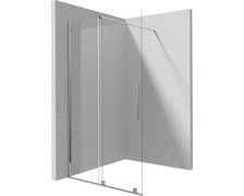 Deante PRIZMA sprchová zástena Walk-in - posuvná 120 x 195 cm, sklo číre KTJ_F32R