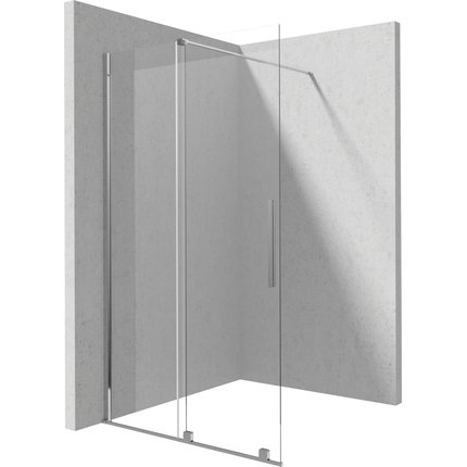 Deante PRIZMA sprchová zástena Walk-in - posuvná 120 x 195 cm, sklo číre KTJ_F32R