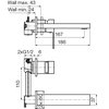 Valvex ARS SATIN COPPER podomietková umývadlová vodovodná batéria, 2420540