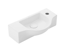 Uptrend – Umývadlo na stenu Ana 45 × 25 cm biele lesklé pravé TR4523B