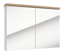Defra Stilla E80 LED - Kúpeľňová skrinka zrkadlová s osvetlením  80 x 15 cm (282-E-08002)