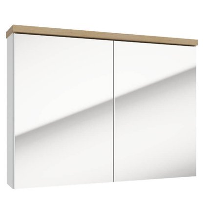 Defra Stilla E80 LED - Kúpeľňová skrinka zrkadlová s osvetlením  80 x 15 cm (282-E-08002)