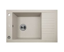 Laveo PIONIER granitový drez 78 x 50 cm, bež SBR_413T