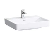 LAUFEN PRO S keramické umývadlo, s 1 otvorom 60 x 46,5 cm biele LCC H8109634001041