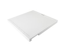 Laveo HALVO granitový multifunkčný odkvapkávač 35 x 35 cm, biely OBA_601T