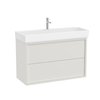 Roca TURA Unik Compacto kúpeľňová skrinka s umývadlom 2S 100 x 43 cm A852035558