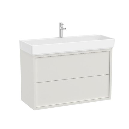 Roca TURA Unik Compacto kúpeľňová skrinka s umývadlom 2S 100 x 43 cm A852035558