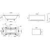Ravak CAMPANULA II akrylátová vaňa 180 x 80 cm CB21000000