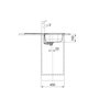 FRANKE Euroform Spark SKL 611-78/44 nerezový drez 78 x 43,5 cm,matný