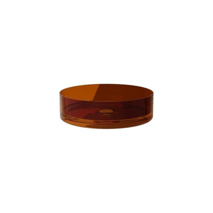 Besco ENYA EARTH RUST umývadlo na dosku 36 x 36 cm #UME-36-ERB