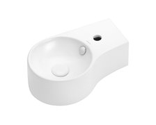 Uptrend – Umývadlo na stenu Aster P 48,5 × 38,5 cm biele lesklé pravé TR4506A