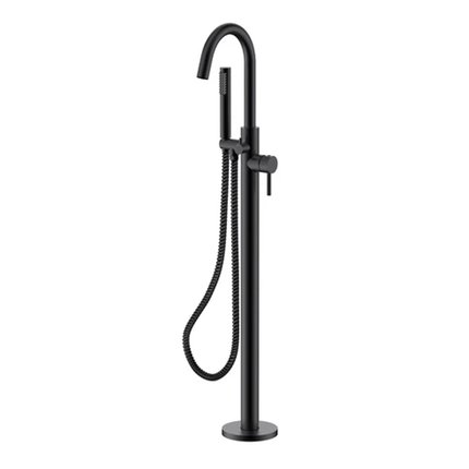 BESCO VEO II Easy-Fix vaňová voľne stojaca batéria čierna matná BW-VII-CZ