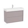 Roca TURA Unik Compacto kúpeľňová skrinka s umývadlom 2S 100 x 43 cm A852035559