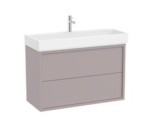 Roca TURA Unik Compacto kúpeľňová skrinka s umývadlom 2S 100 x 43 cm A852035559