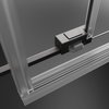 Radaway IDEA 6 BRUSHED NIKEL DWJ sprchové dvere 105 x 205 cm, sklo číre 387021-91-01L