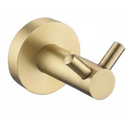 REA LEO 5605 BRUSH GOLD háčik na uterák dvojitý REA-88043