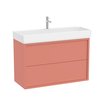 Roca TURA Unik Compacto kúpeľňová skrinka s umývadlom 2S 100 x 43 cm A852035560