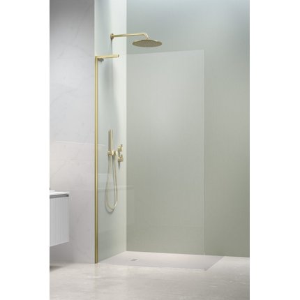 Radaway MODO SL BRUSHED LIGHT GOLD II  sprchová zástena 70 x 206 cm 10319074-98-01L