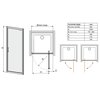 Sanplast DJ/TX5b sprchové dvere 80 x 190 cm 600-271-1030-01-401