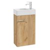 Kúpeľňová skrinka Smarty Gama set s umývadlom 40 cm 207-D-04004+1406