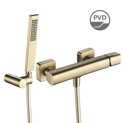Laveo TORES sprchová vodovodná batéria + sprchový set BVT_G41D