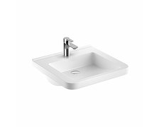 Kolo Geberit NOVA PRO bez bariér keramické umývadlo nástenné 65 x 55 cm, bez prepadu