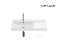 Roca ONA Compacto nástenné umývadlo FINECERAMIC® SUPRAGLAZE® ľavé 80 x 46 cm A327689S00