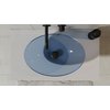 Besco ANYA BLUE WAVE umývadlo na dosku 50 x 35 cm #UMA-50-BWC