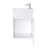 Kúpeľňová skrinka Miseno set s umývadlom 40 cm 001-SU40-01+TR41355
