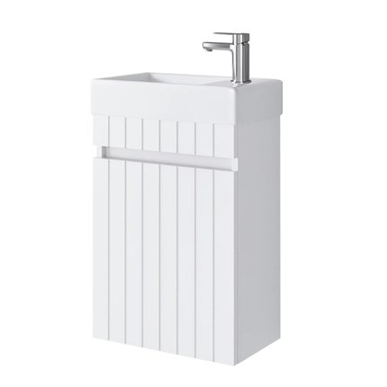Kúpeľňová skrinka Miseno set s umývadlom 40 cm 001-SU40-01+TR41355
