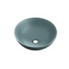 Excellent LUQA keramické umývadlo okrúhle na dosku 40 cm CEAC.6401.400.MBM