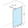 Excellent VIDOQ Walk-in sprchová zástena 100 x 200 cm KAEX.1506.1000.LP.GB