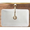 Rea BERTA 48 keramické umývadlo na dosku 48,5 x 31,5 cm U5098