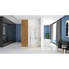 Rea RAPID SWING GOLD sprchový kút 100 x 100 x 195 cm sklo číre K5619-K5625